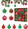 44 CT Christmas Ball Ornaments, 2.36 Inch Christmas Ornament Balls 1.38" Christmas Tree Ornaments, Shatterproof Christmas Balls Decoration, Xmas Hanging Ball for Holiday Party Décor, Red Green